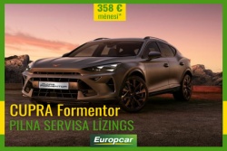 CUPRA Formentor Pilna Servisa Līzings Europcar